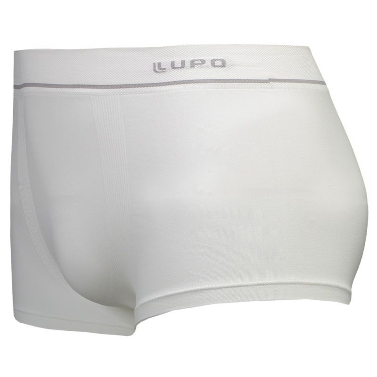 Vista 3 Cueca Sunga Lupo Microfibra Sem Costura Branca branco Lupo branco