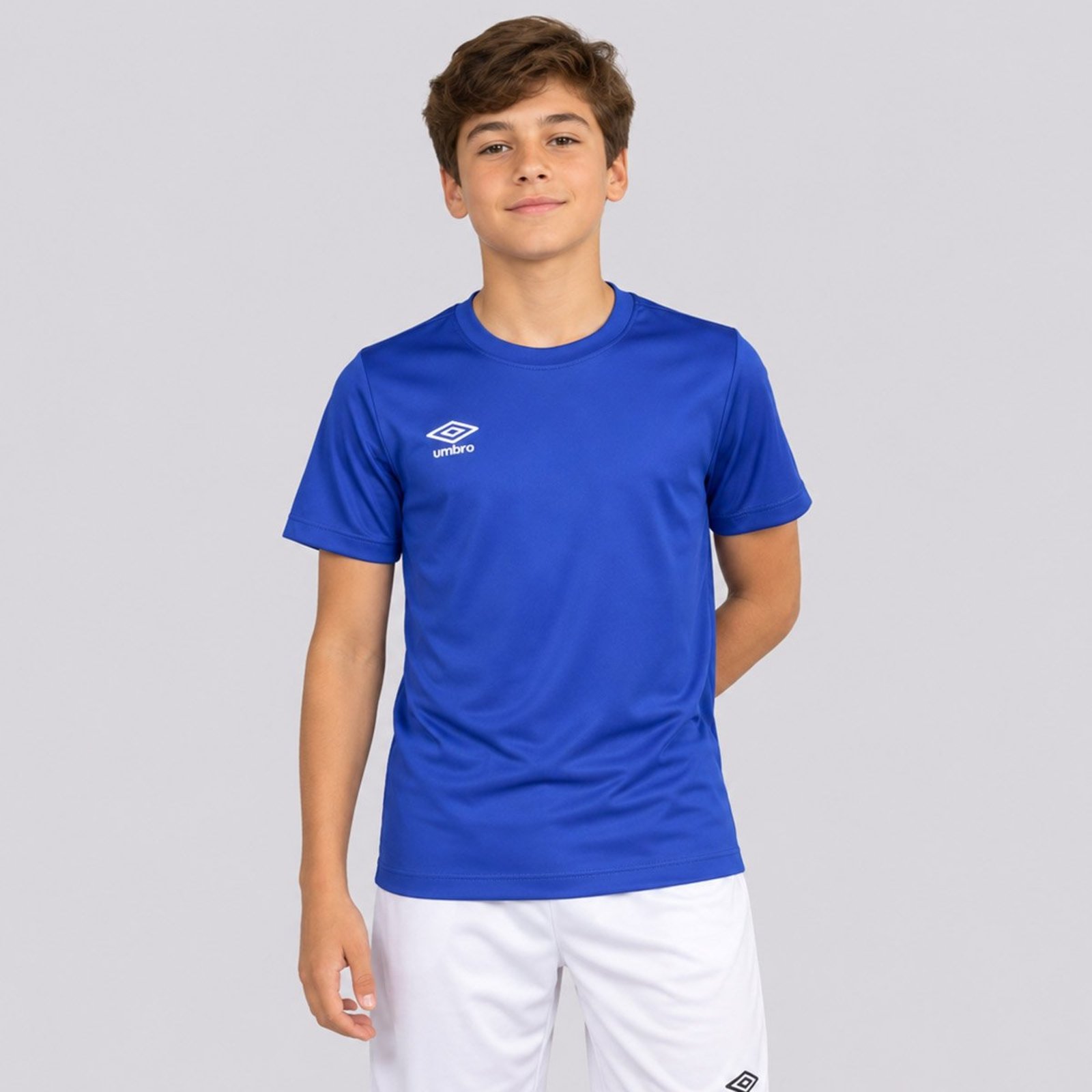 Camisa Umbro Legacy Juvenil II Azul
