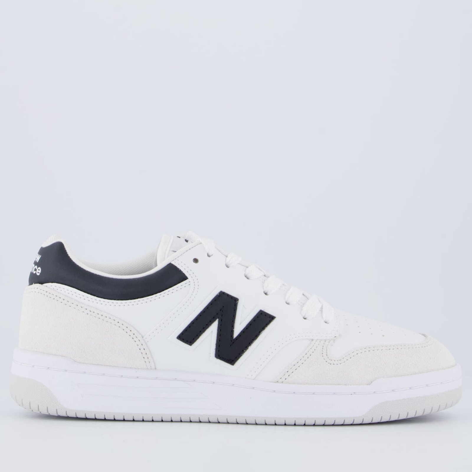 Tênis New Balance 480 Low Branco e Preto