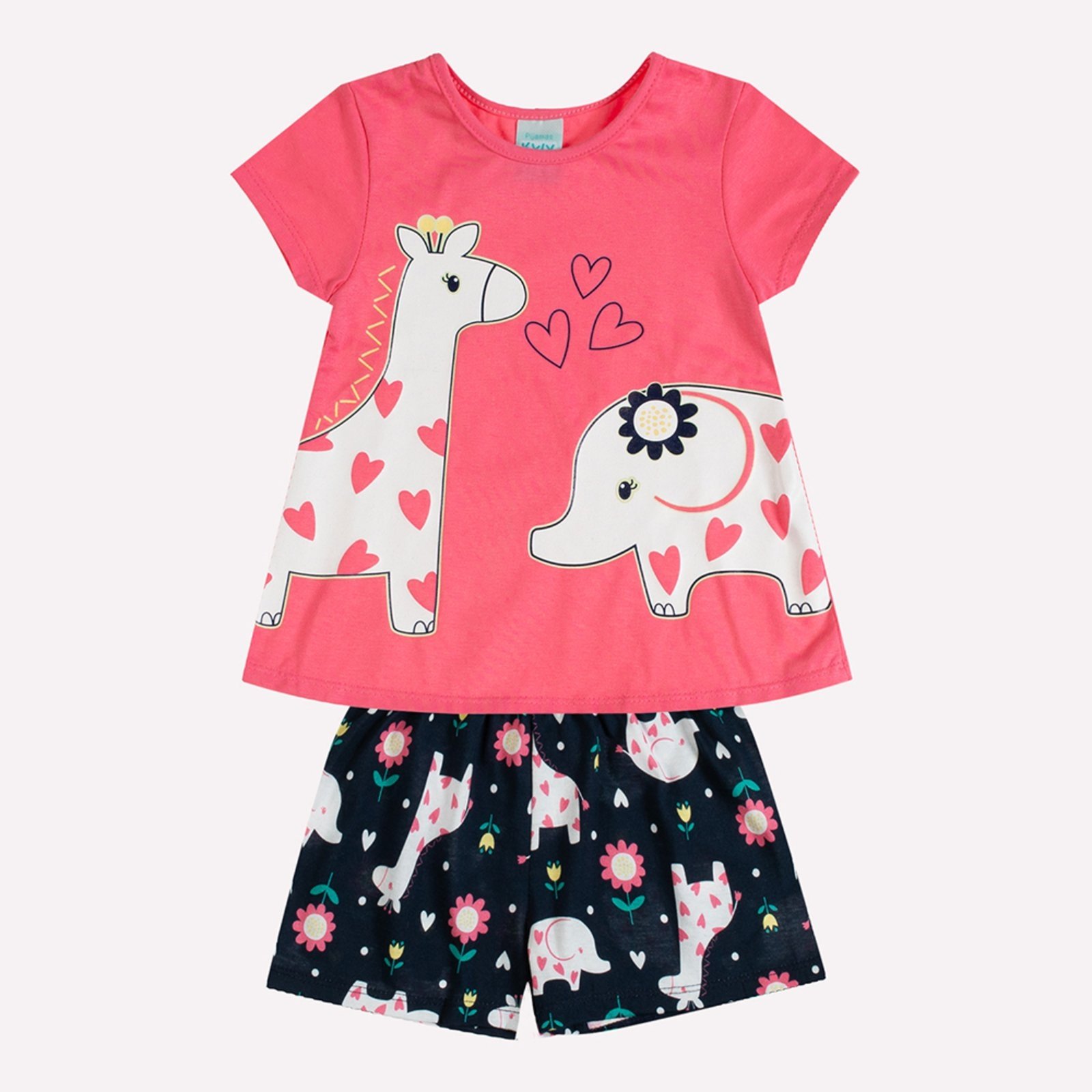 Pijama Menina Brilha no Escuro Kyly