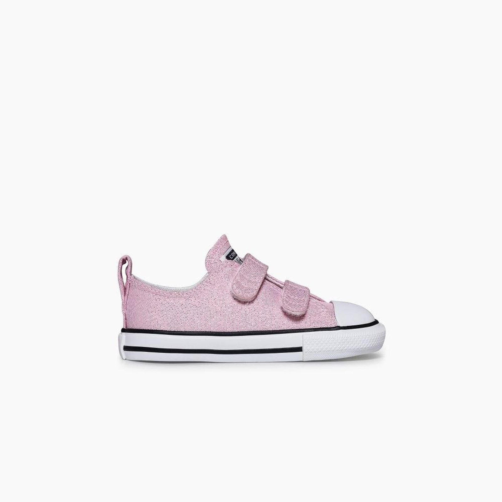Infantil - Tênis Chuck Taylor All Star 2v Shine Baixo Rosa