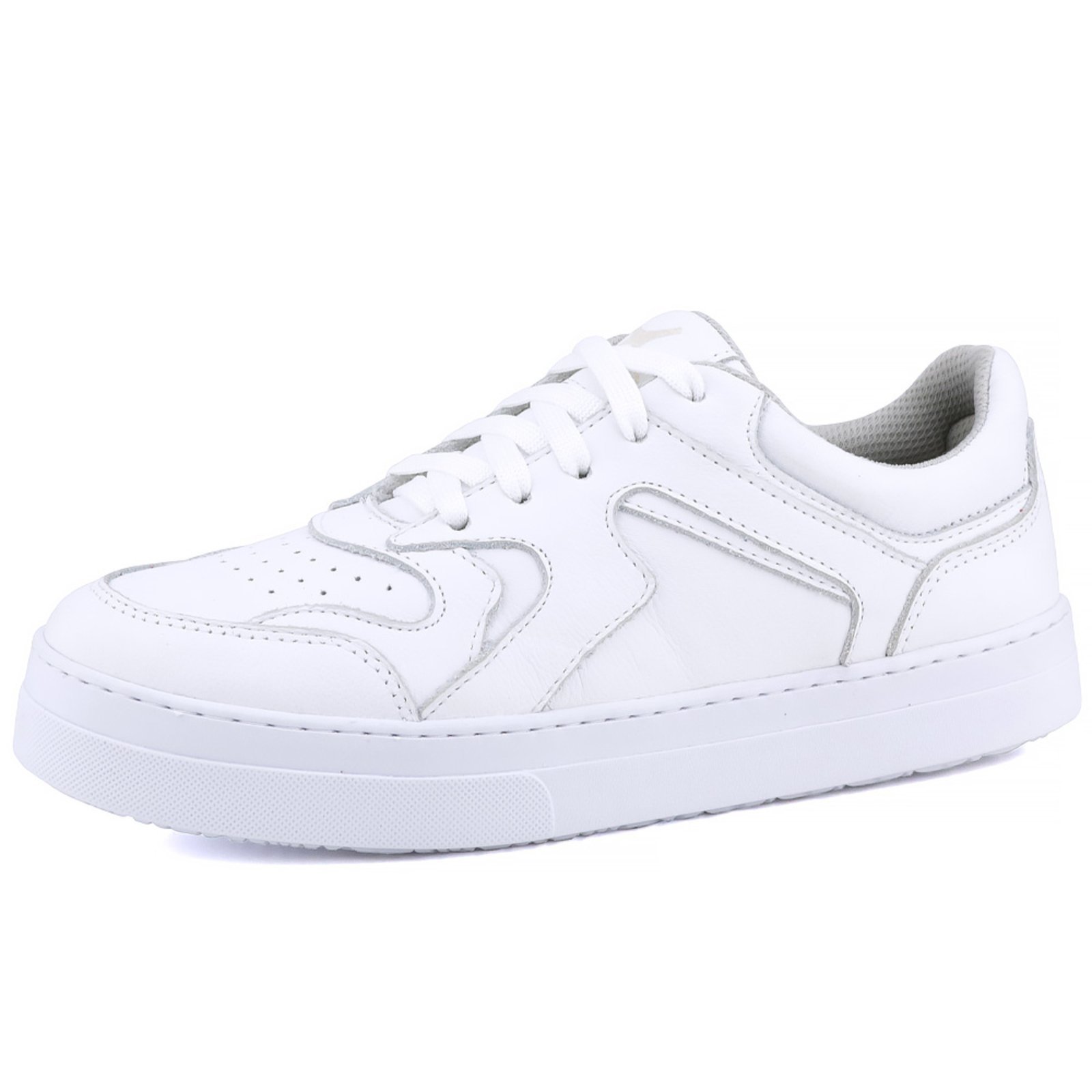 Tênis Casual Mr. Gutt em Couro Branco
