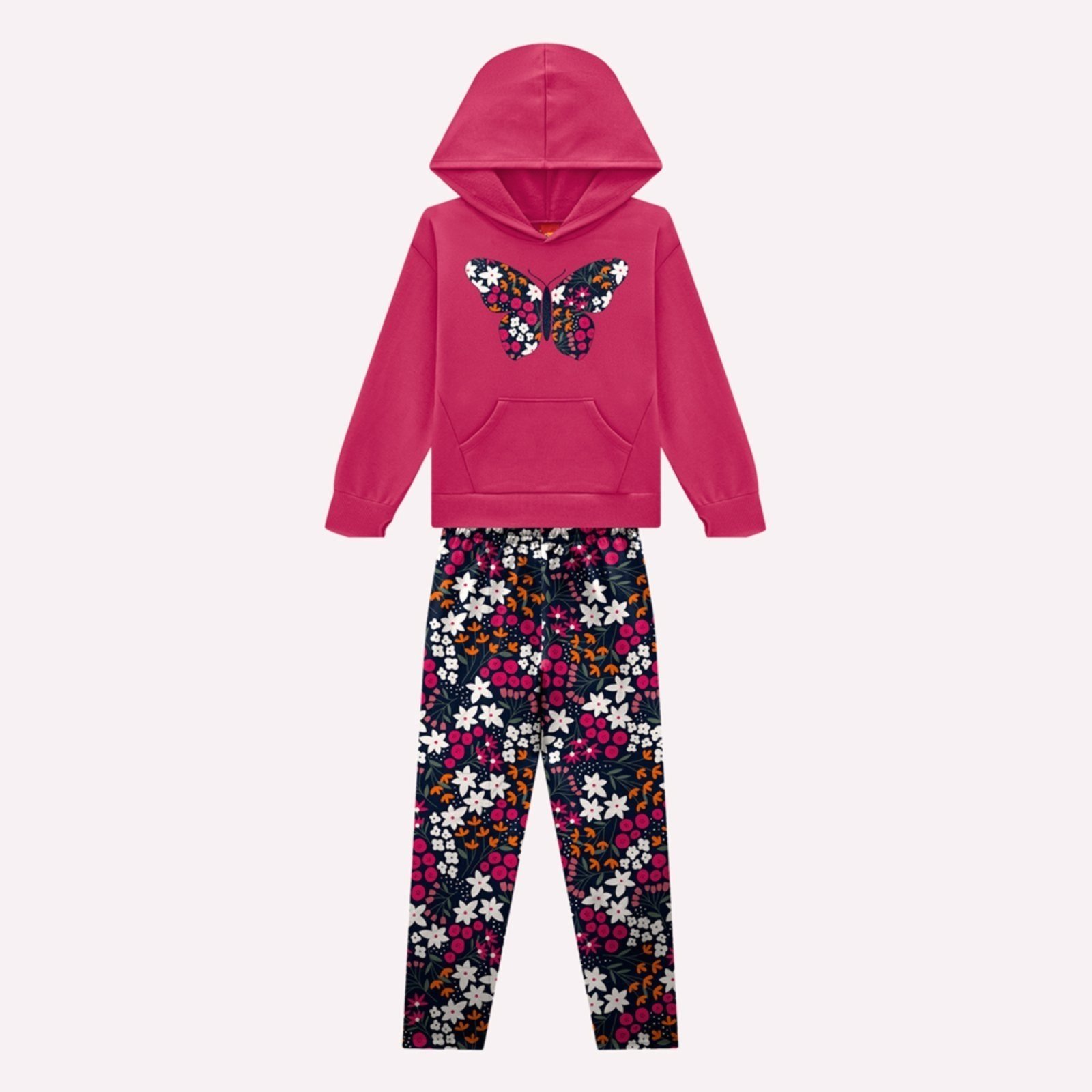 Infantil - Conjunto menina Borboleta Kyly