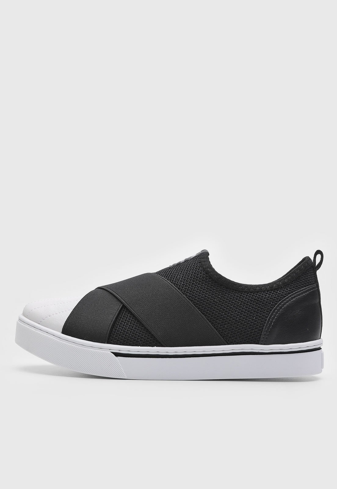 Tênis Feminino Via Marte Slip On Preto