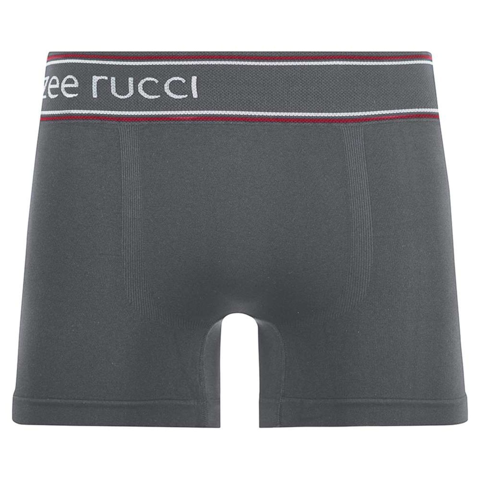 Cueca Boxer Linear Sem Costura Cinza Zee Rucci