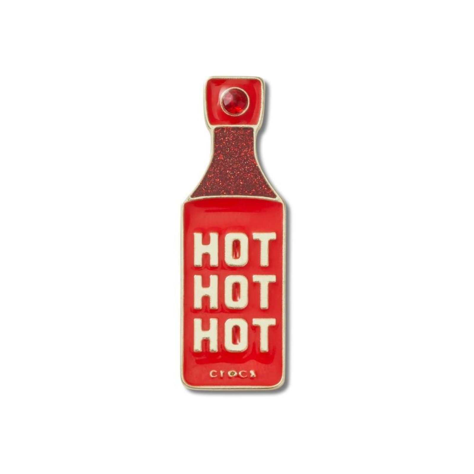 Infantil - Jibbitz™ Molho Picante Dourado Único Branco