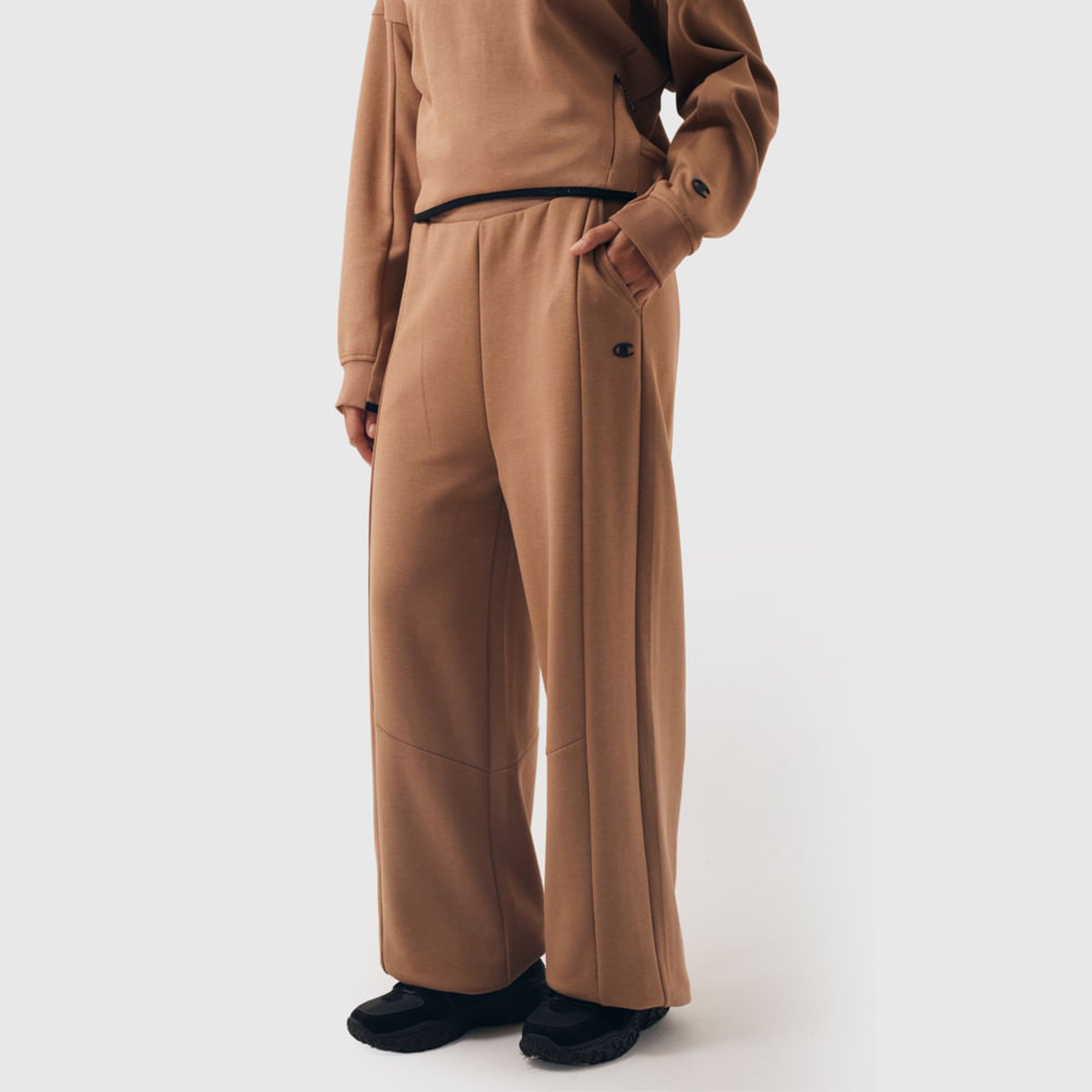 CALÇA CHAMPION ACTIVE WMNS TECH WIDE LEG PANTS C LOGO