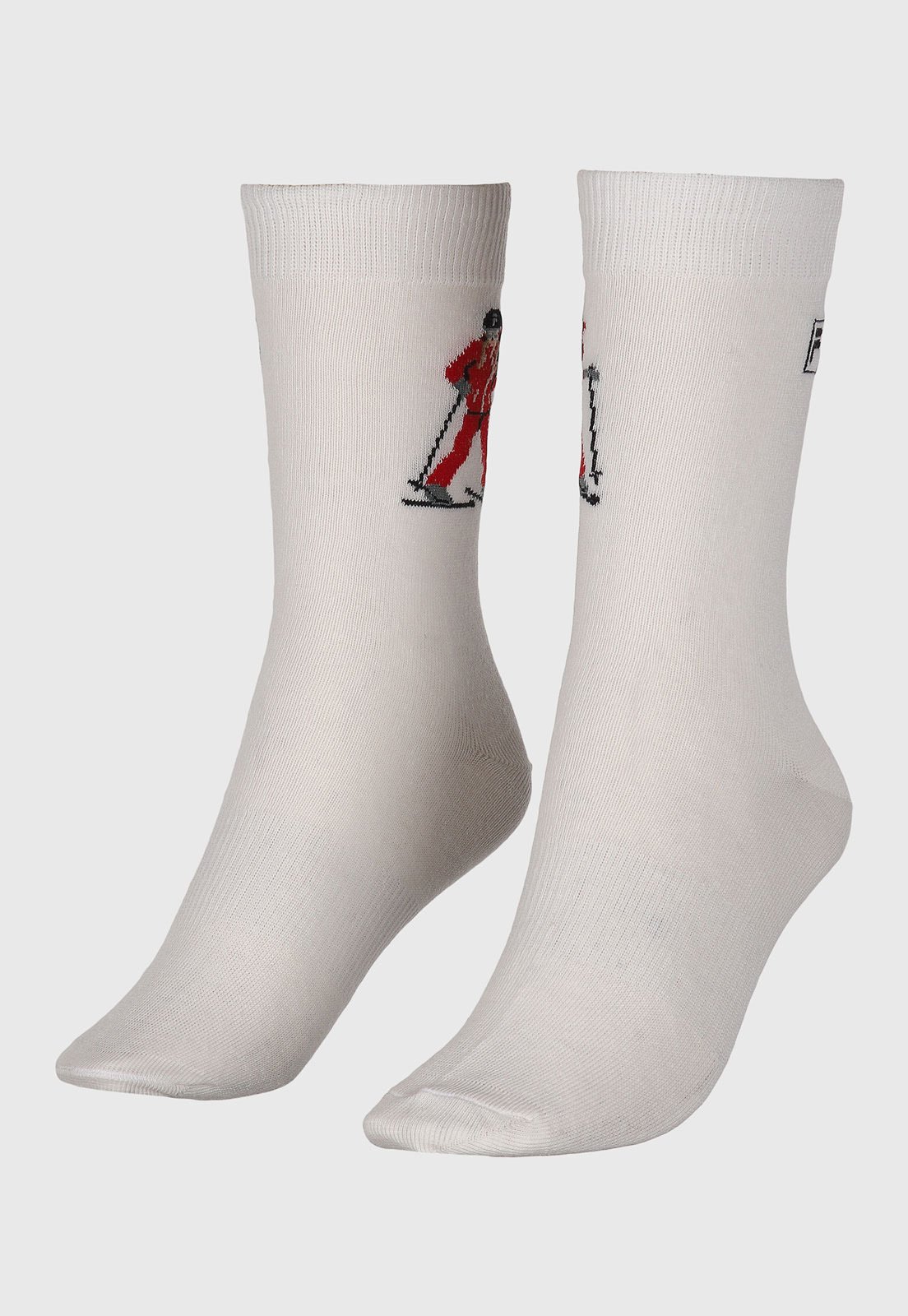 Meia Fila Ski Club Sport Style Branca