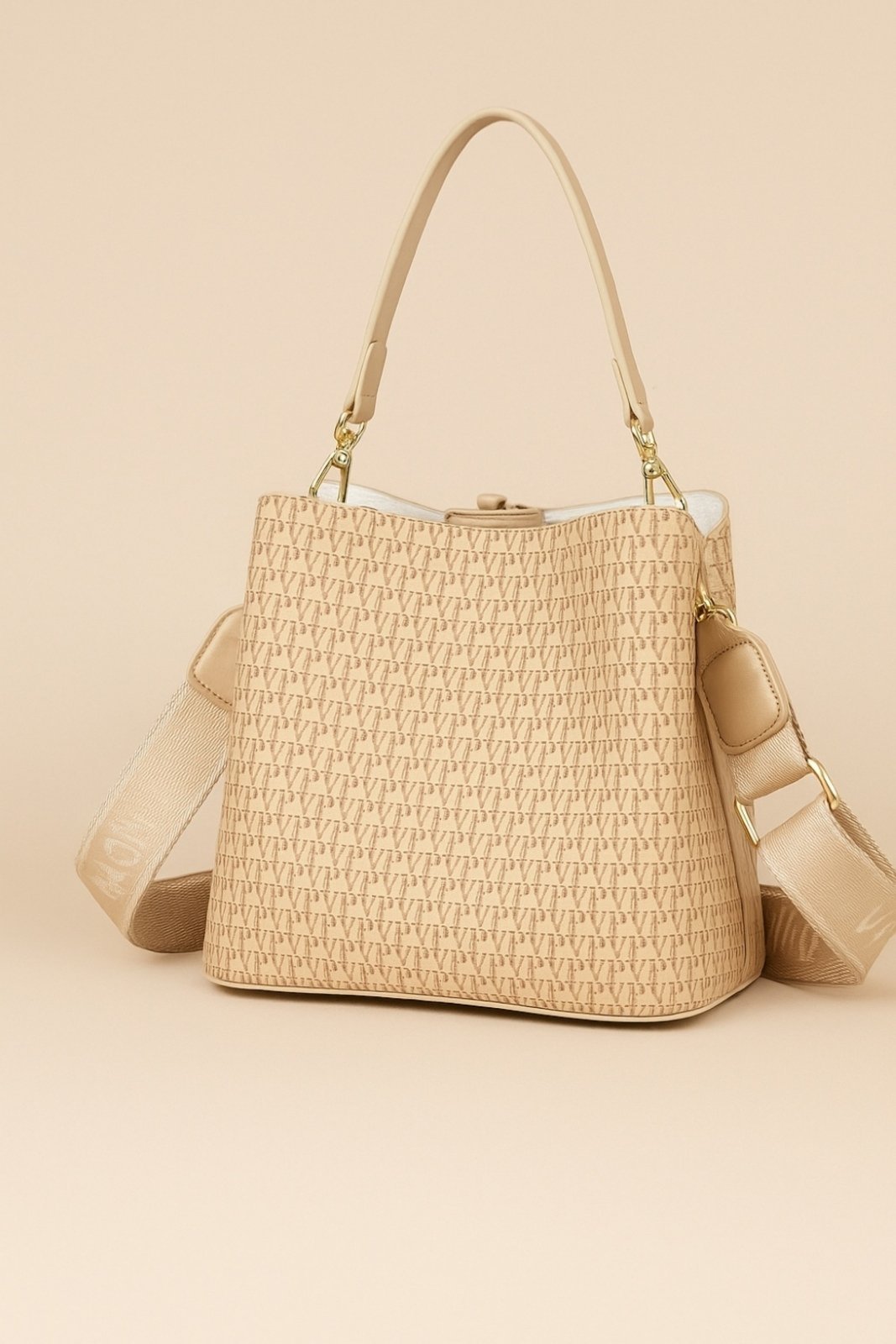 Vista 3 Bolsa Transversal D Bell Outlet Fashion bege D BELL OUTLET FASHION bege