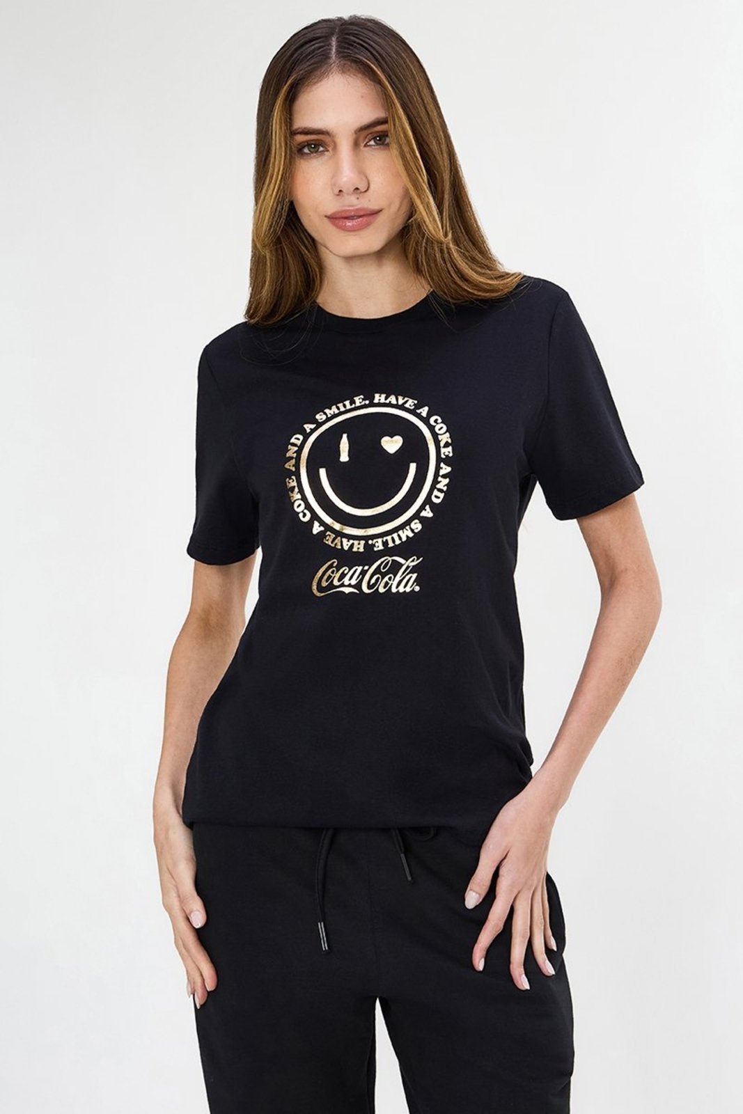 T-shirt Smile Coca-Cola Foil