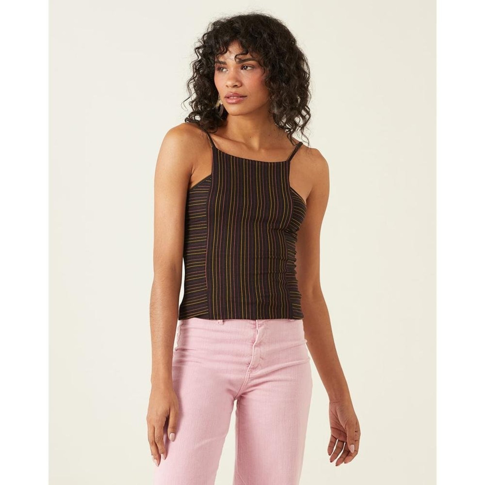 Blusa Listrada Viscose Stretch Conforto Malwee