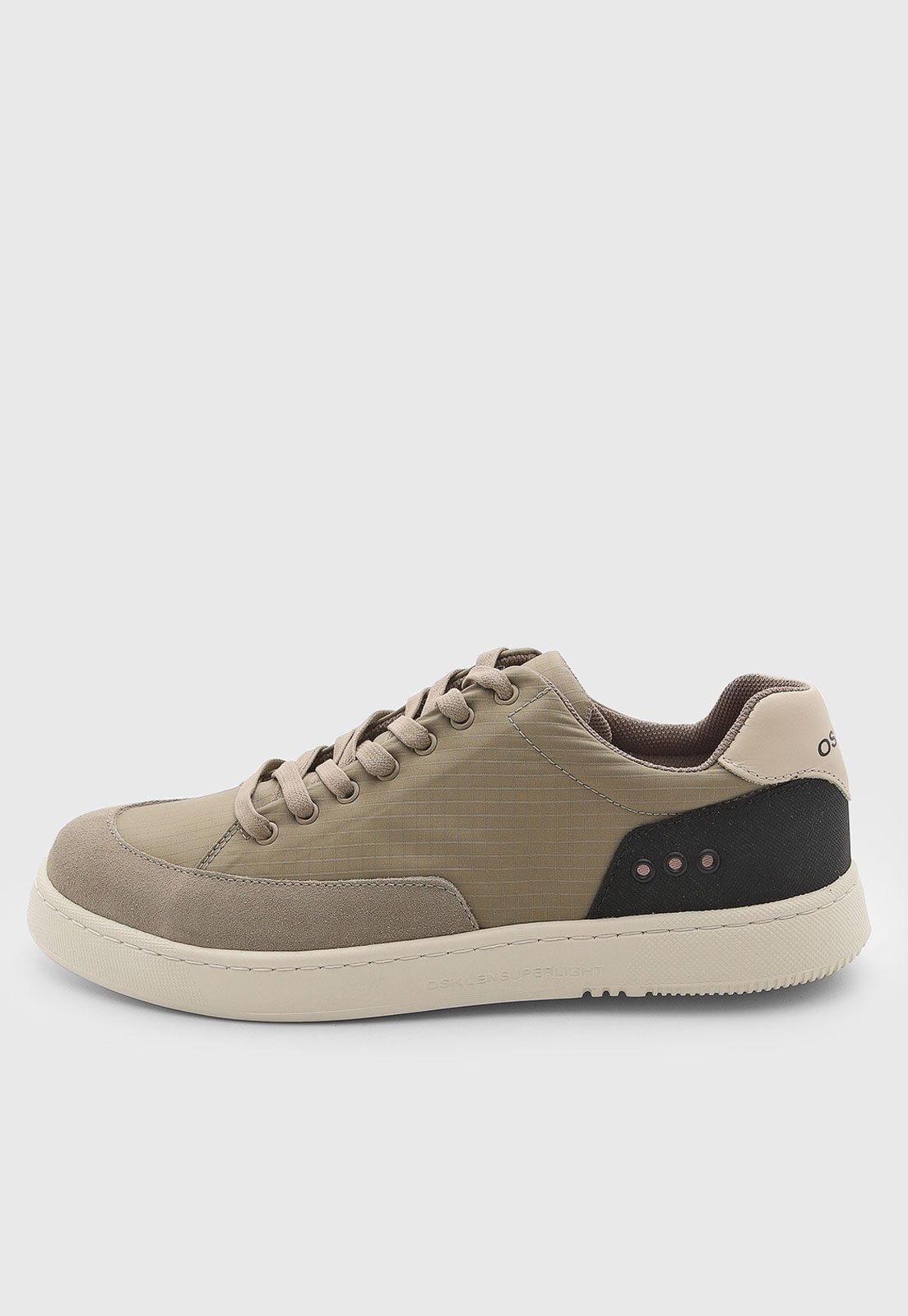Tênis Masculino Osklen Superlight Laces Couro Bege