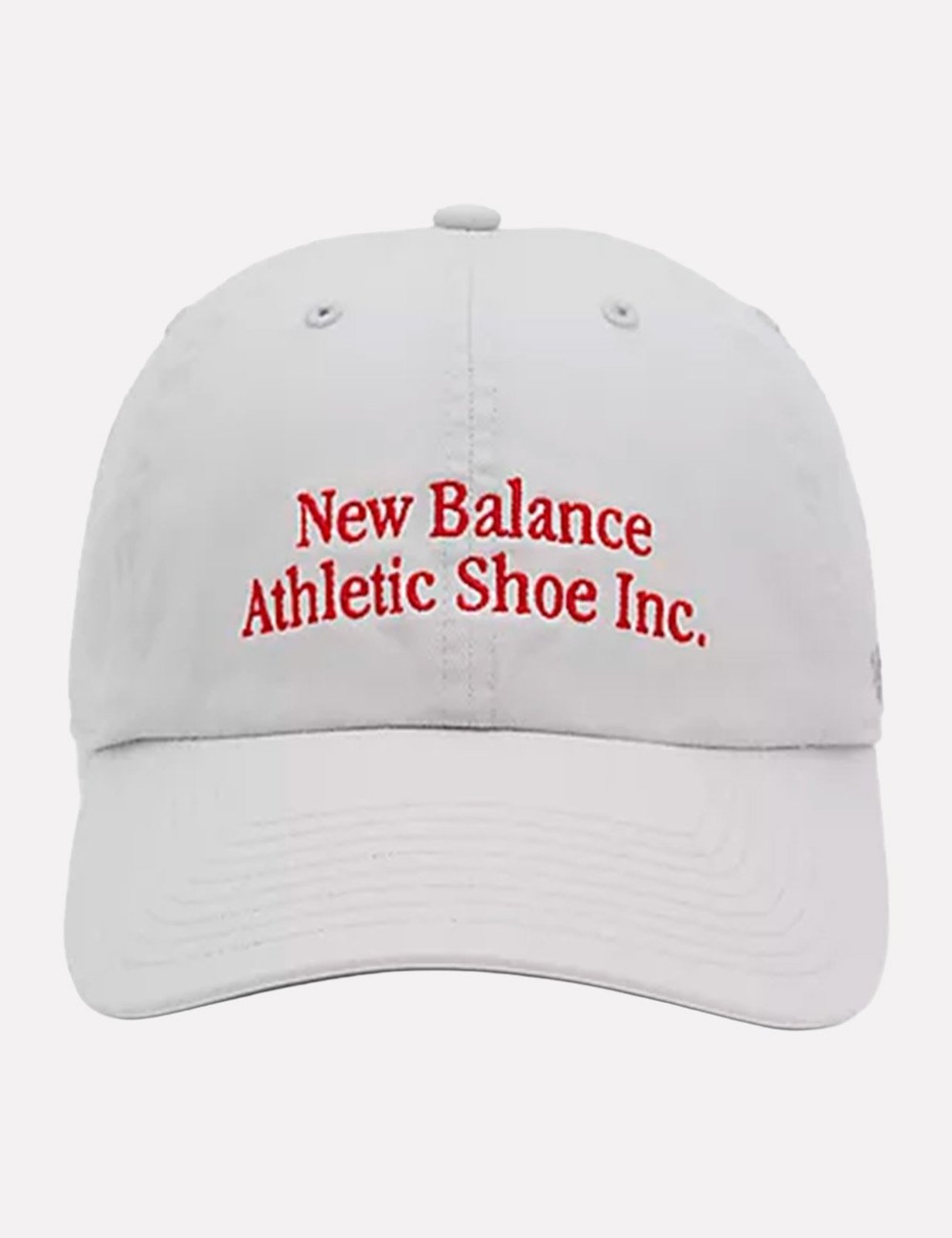 Boné New Balance 6-Panel Athletic Shoe Cinza Claro
