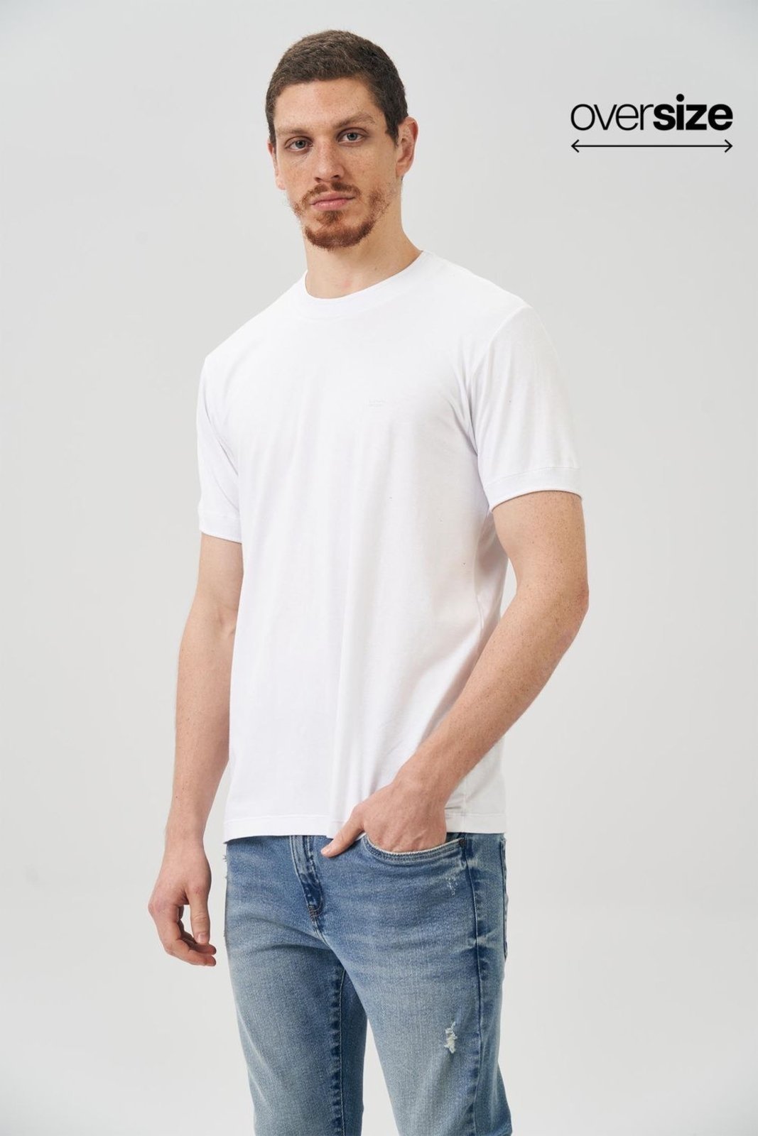 Camiseta Gola Média Masculina Oversize Acostamento