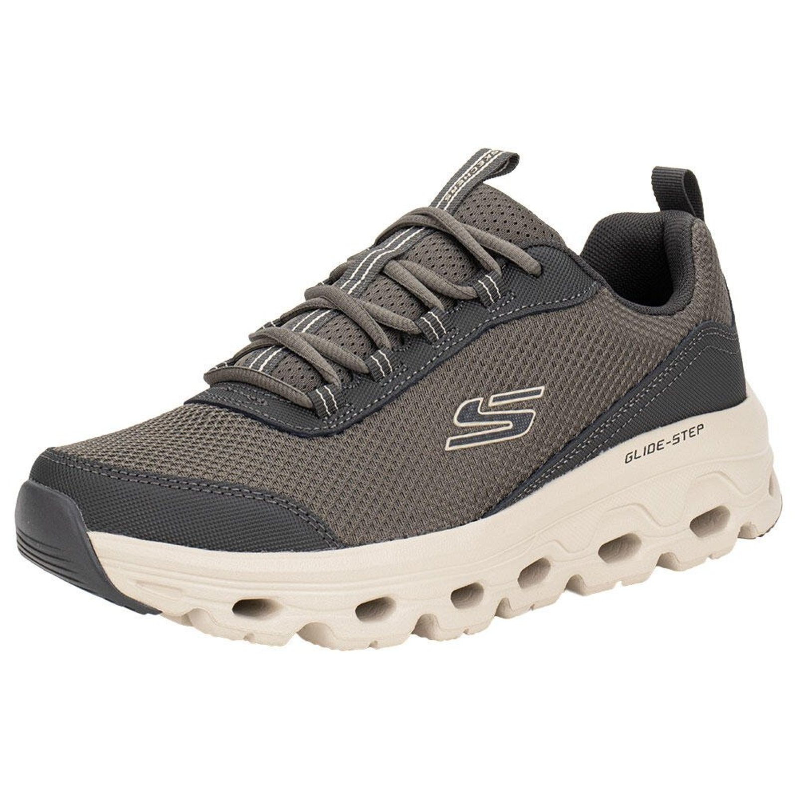 Tênis Masculino Glide-Step Sole Bart Clough Skechers 237889 5677889 Verde Militar