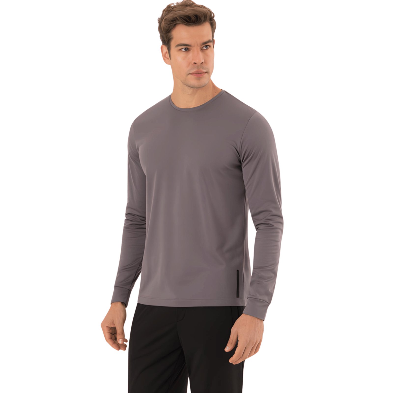 Camiseta Masculina Manga Longa Com Proteção Térmica Hangar 33