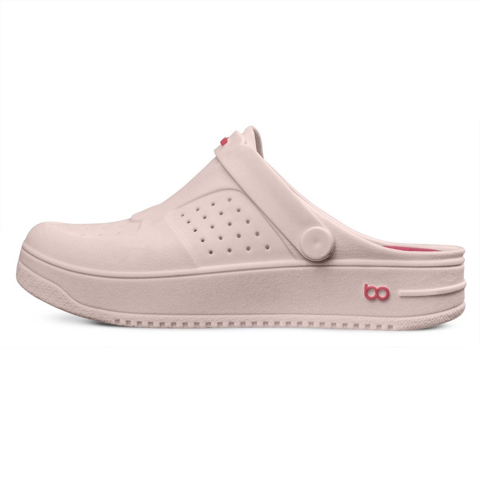 Sandália Boaonda Urban Babuche Conforto Impacto Uniforme Rosa