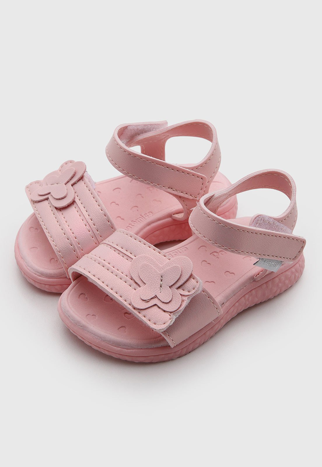 Infantil - Sandália Pampili Tiras Rosa