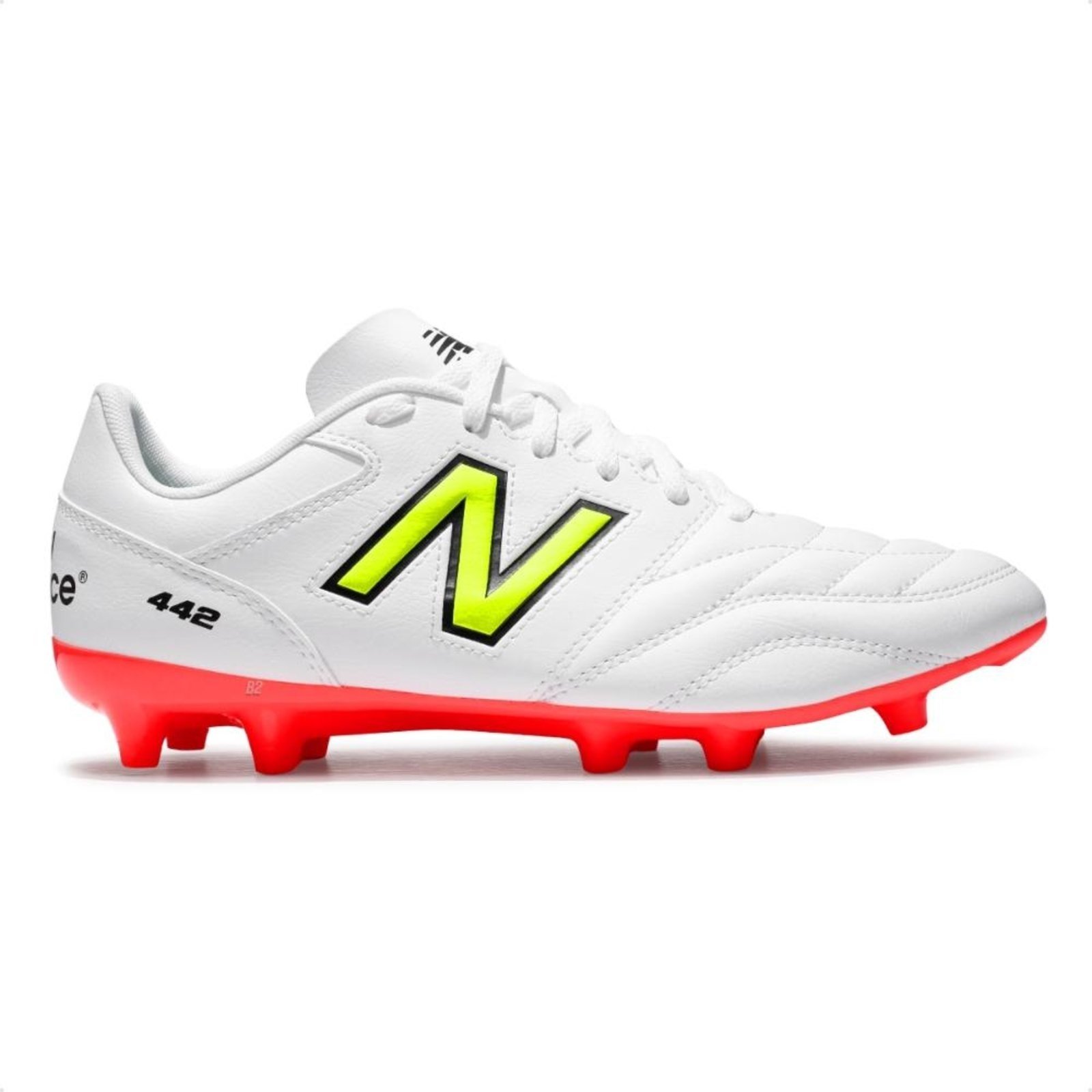 Vista 2 Chuteira Campo New Balance 442 V2 Academy Fg Masculina branco New Balance branco