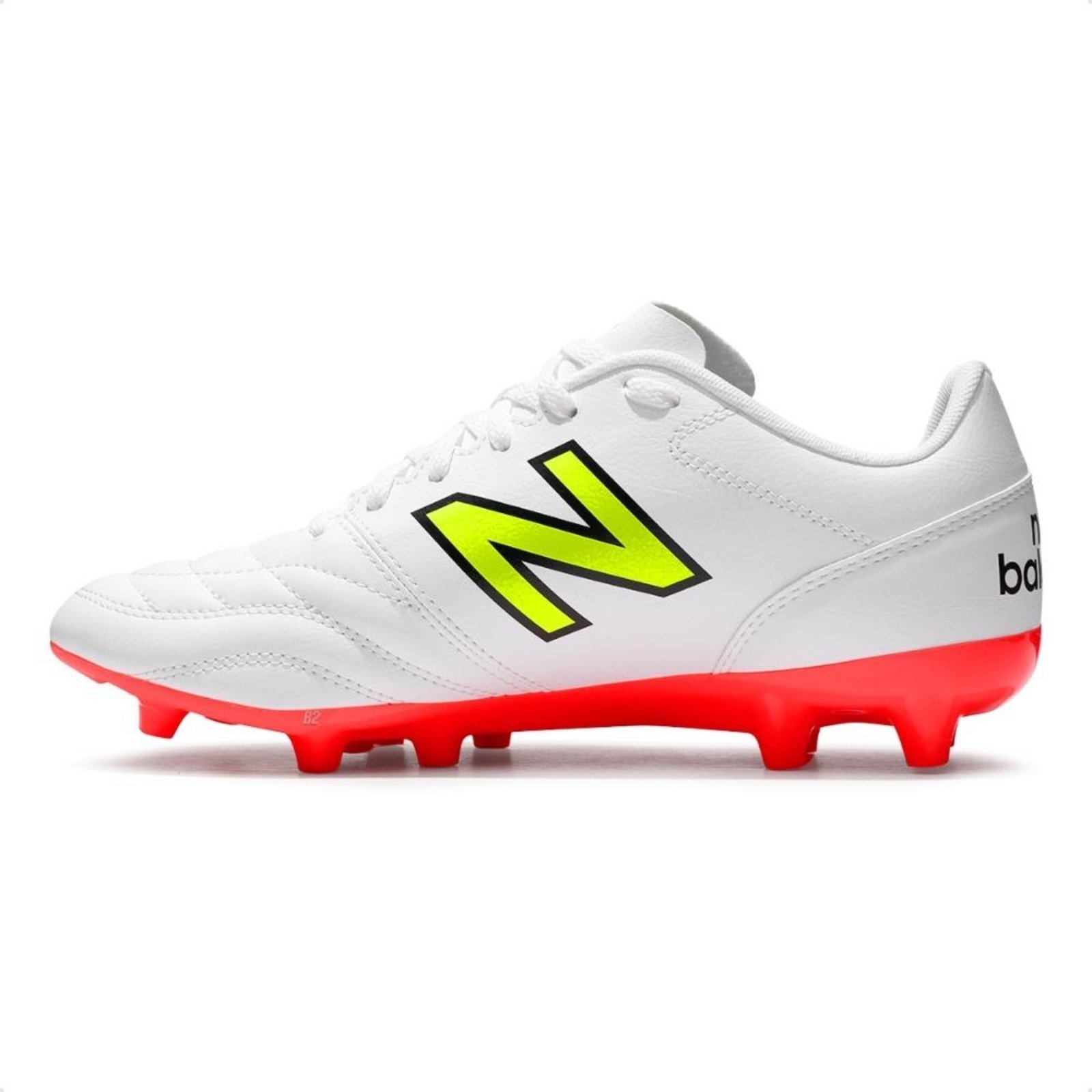 Vista 3 Chuteira Campo New Balance 442 V2 Academy Fg Masculina branco New Balance branco