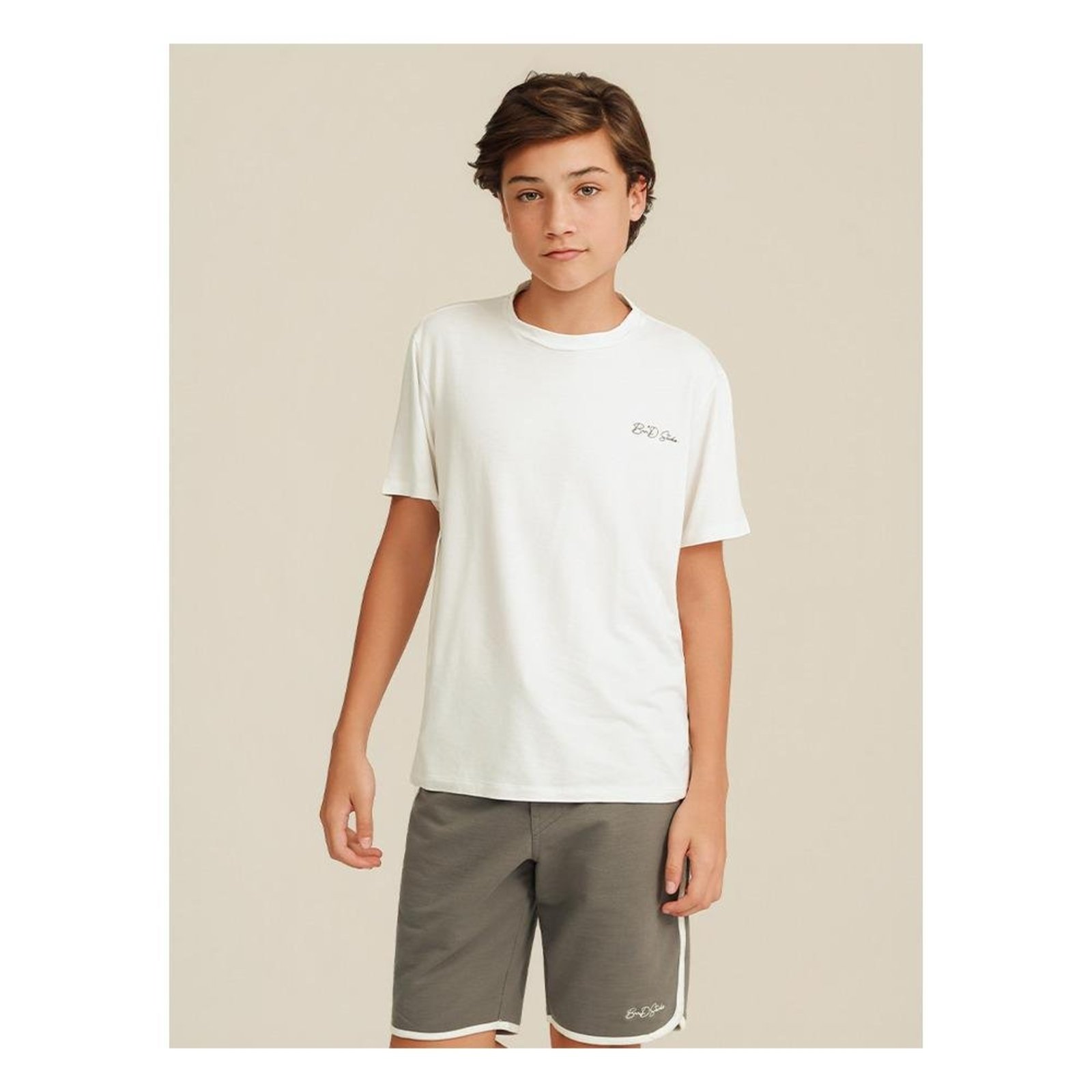 Infantil - Camiseta Estampada Adventure Banana Danger 10 Off-white