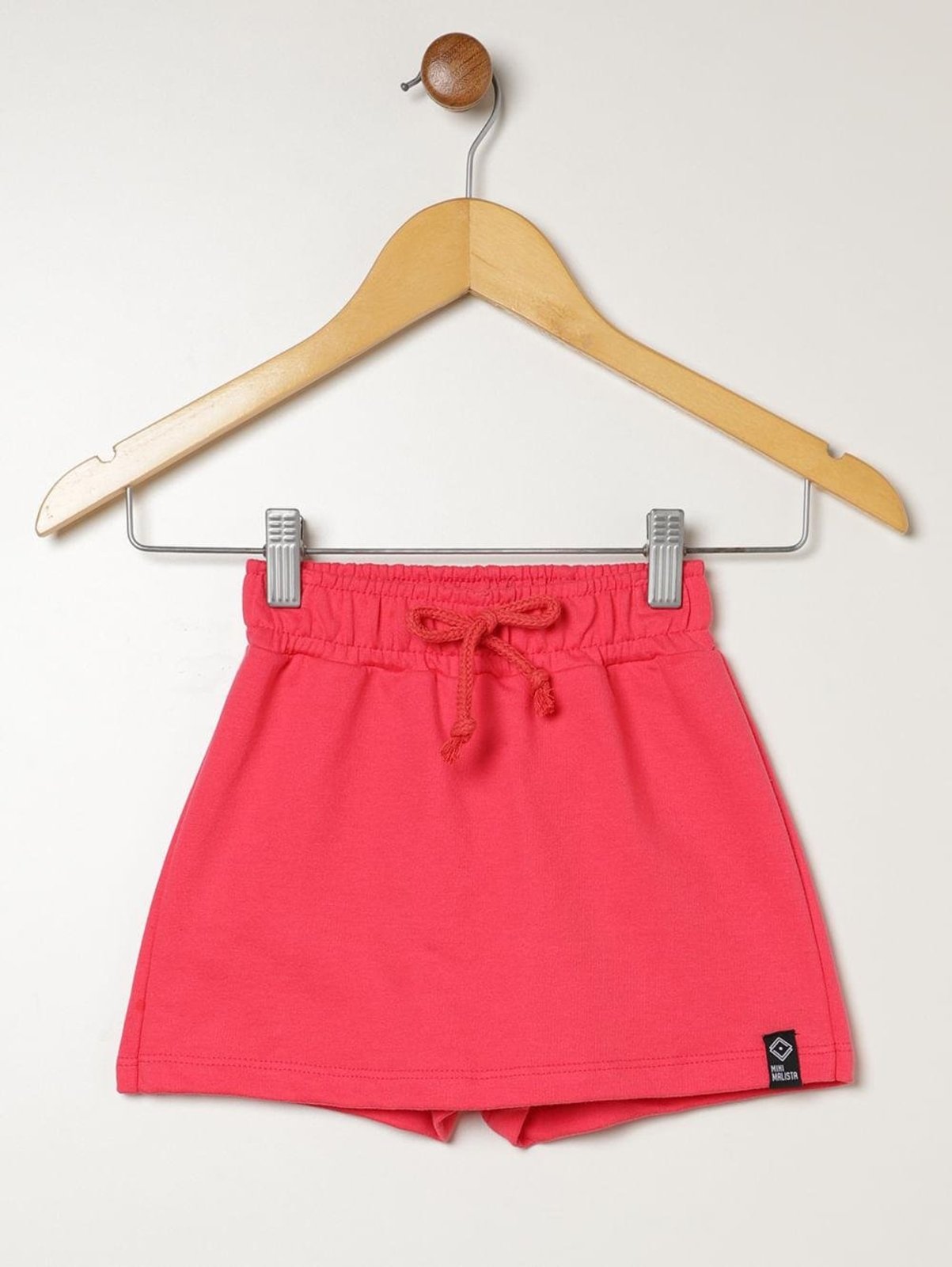 Infantil - Short Moletinho Para Menina - ROSA