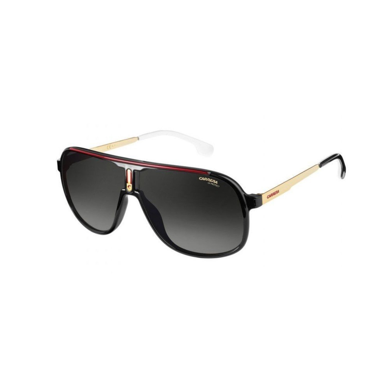 Vista 2 Óculos Carrera 1007/S Dourado preto Carrera preto