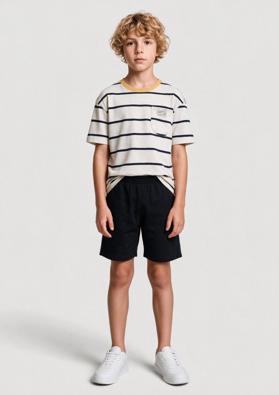 Infantil - Bermuda Menino Cós De Elástico Hering
