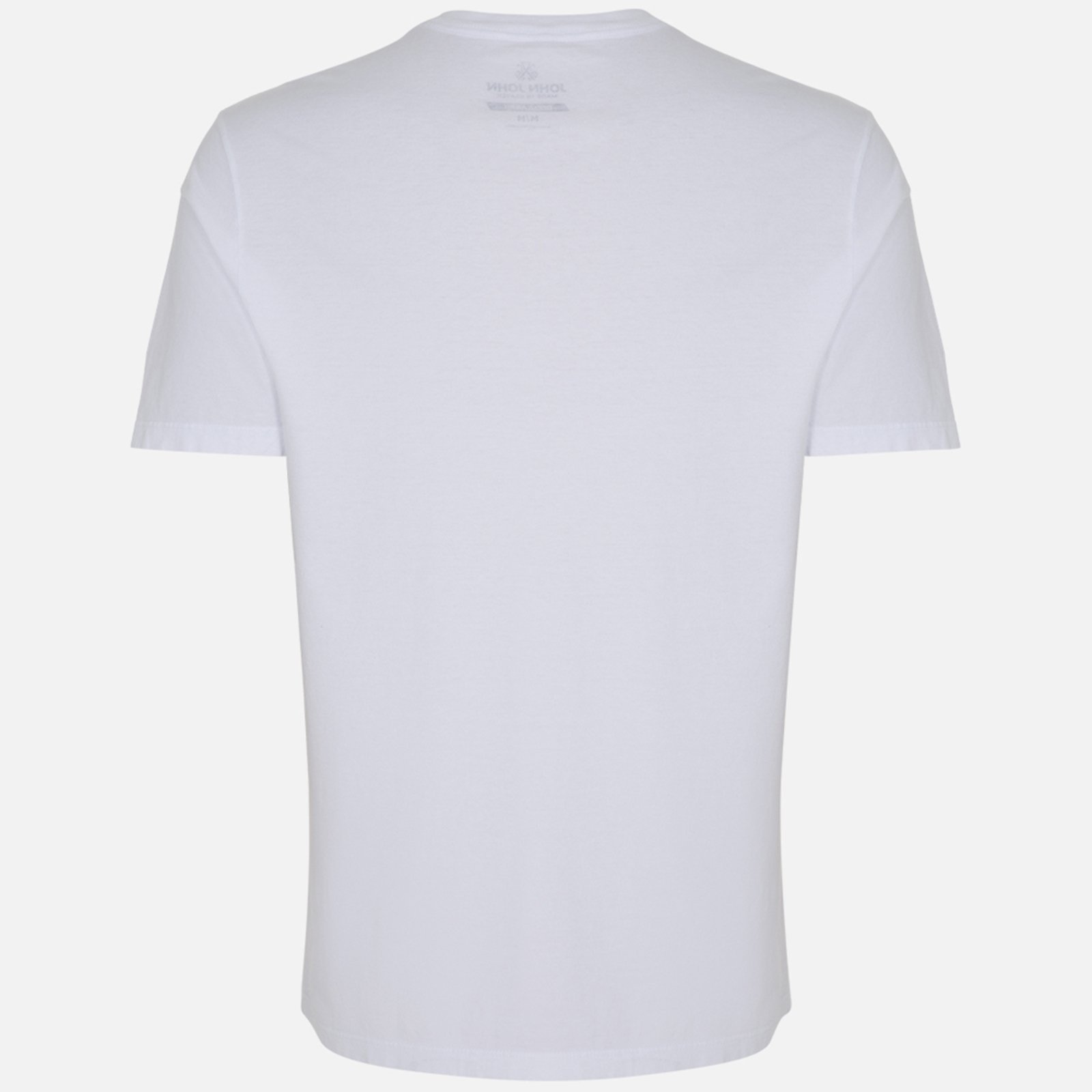 Vista 3 Camiseta John John Regular Geometric Ou25 Masculino branco John John branco
