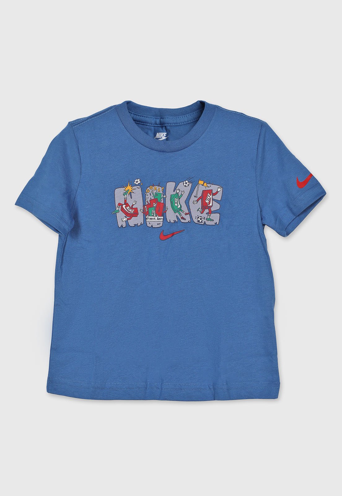 Camiseta Nike Estampa Azul