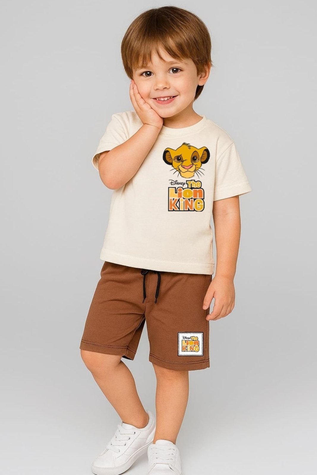 Infantil - Conjunto Disney Menino Rei Leão Simba