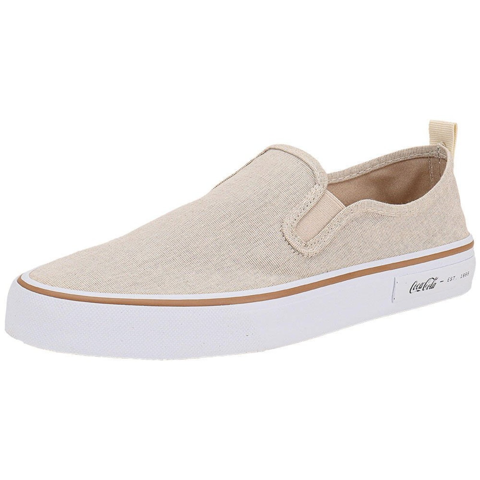 Tênis Masculino Iate City Coca-Cola Cc2315 A5372315 Bege