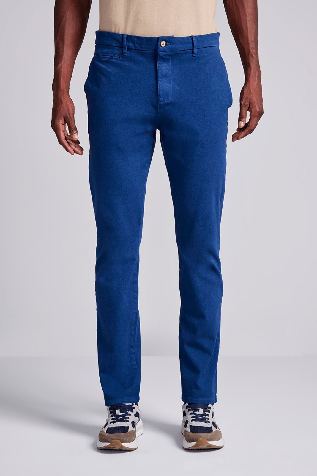 HIGHSTIL Calça Sarja Slim Fit – Azul Marinho