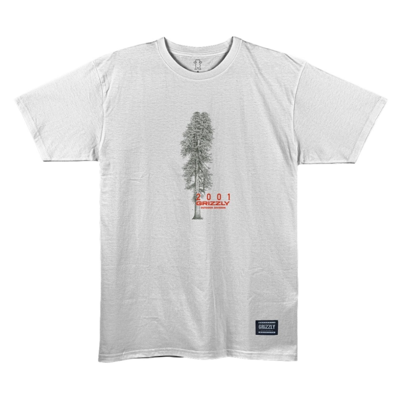 Camiseta Grizzly Forest Tee - WHITE