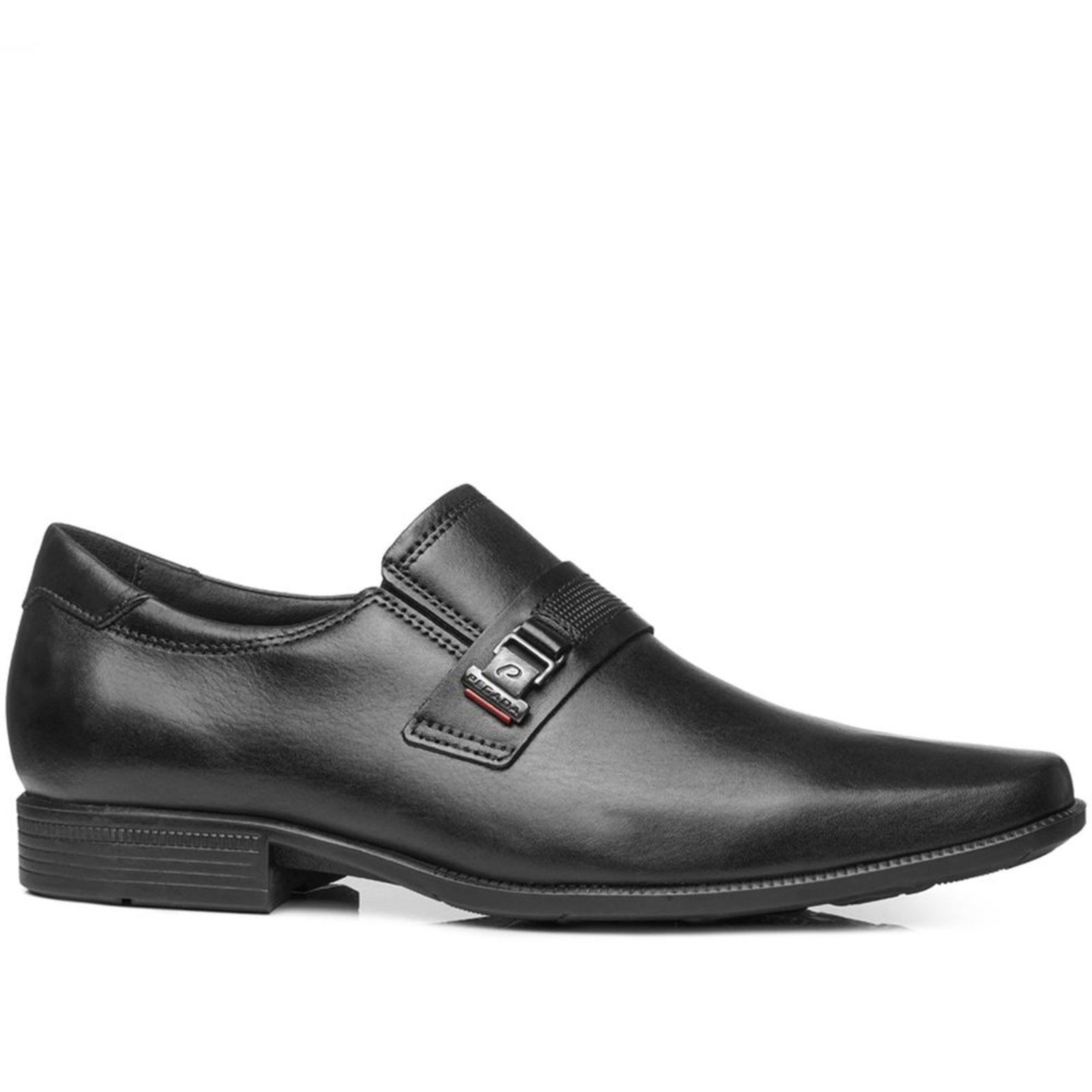 Sapato Social Pegada Masculino em Couro Preto 126507-01 Sapato Social Pegada Masculino em Couro Preto 126507-01 39