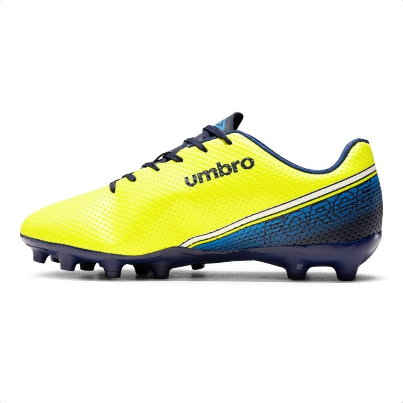 Vista 3 Chuteira Campo Umbro Force Masculino amarelo Umbro amarelo