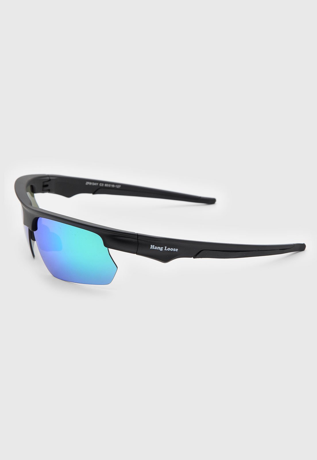 Óculos de Sol Hang Loose Uv 400 Lentes Espelhadas Preto