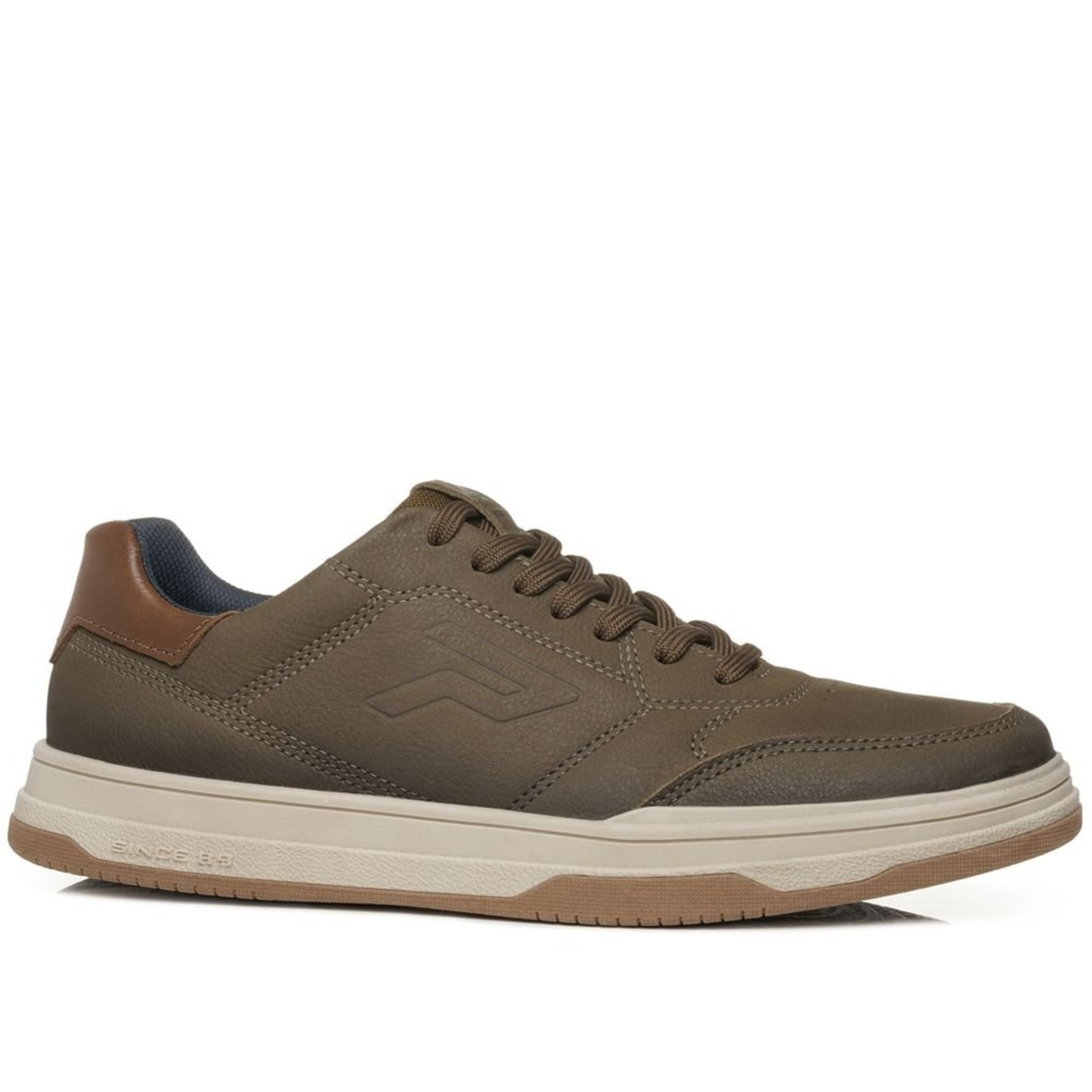 Tênis Casual Pegada Masculino em Couro Ferrero 115102-06 Tênis Casual Pegada Masculino em Couro Ferrero 115102-06 38