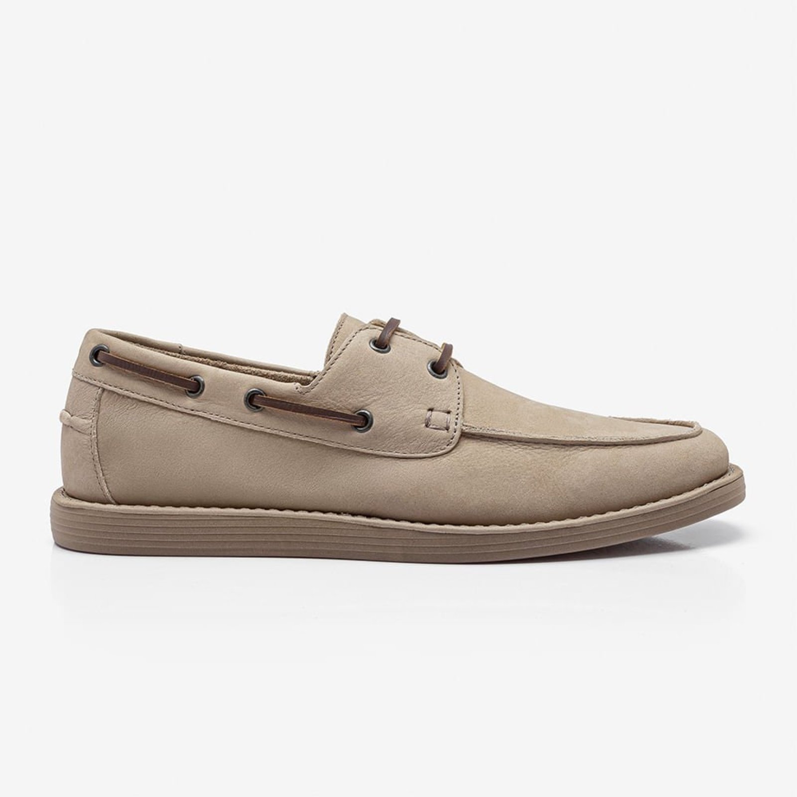 Mocassim Democrata Casual Bege