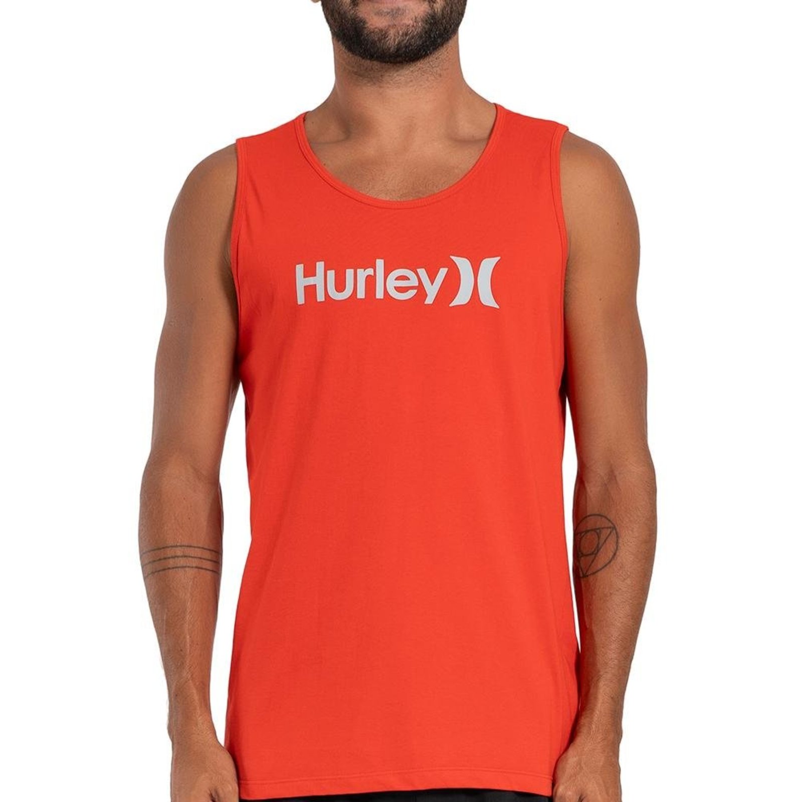 Regata Hurley O&O Solid SM27 Masculina Vermelho