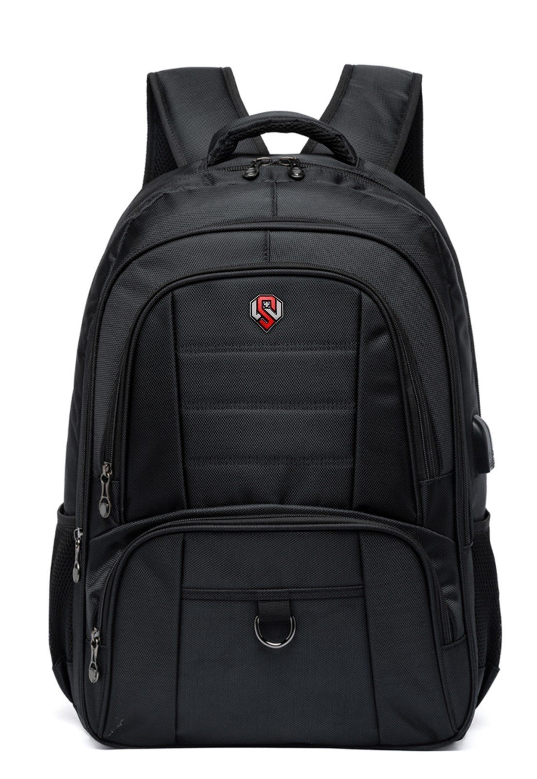 Mochila Executiva Swissport Resistente Trabalho Preto