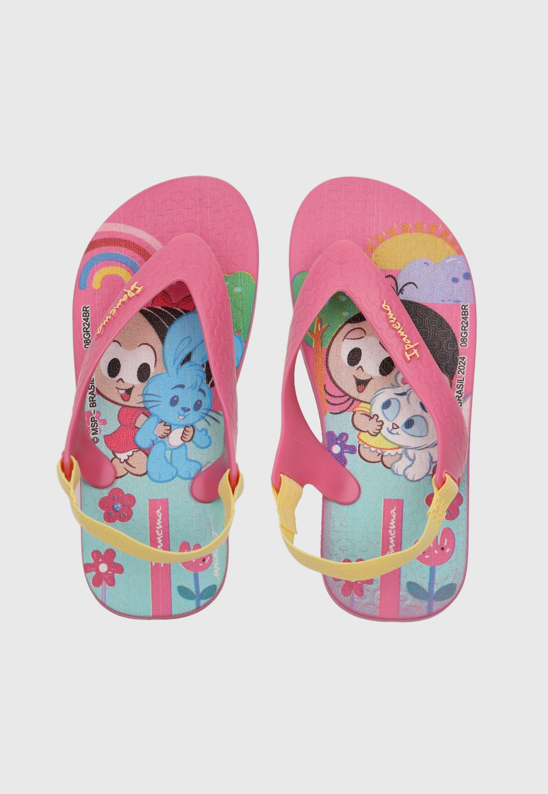 Infantil - Chinelo Ipanema Baby Turma Da Monica Rosa