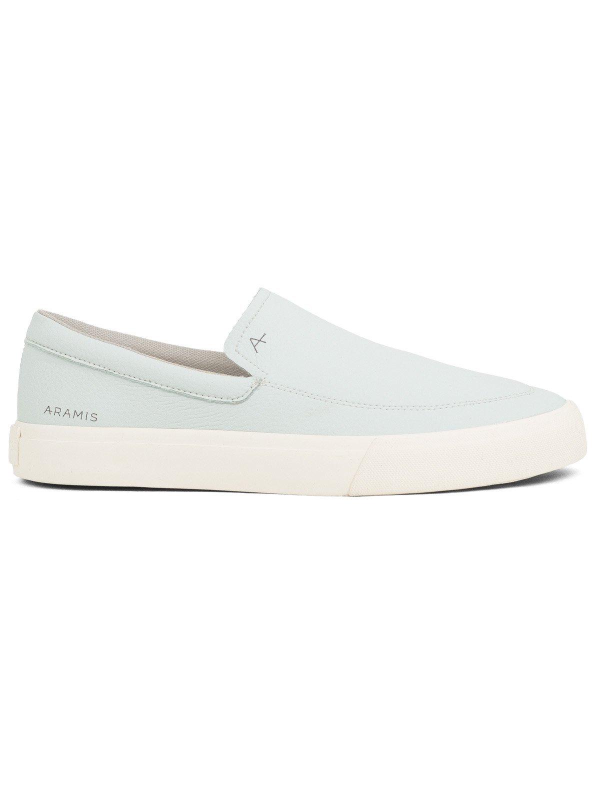 Tênis Masculino Aramis Slip On Casual Dockside Town Confortável Calce Fácil Branco Off White