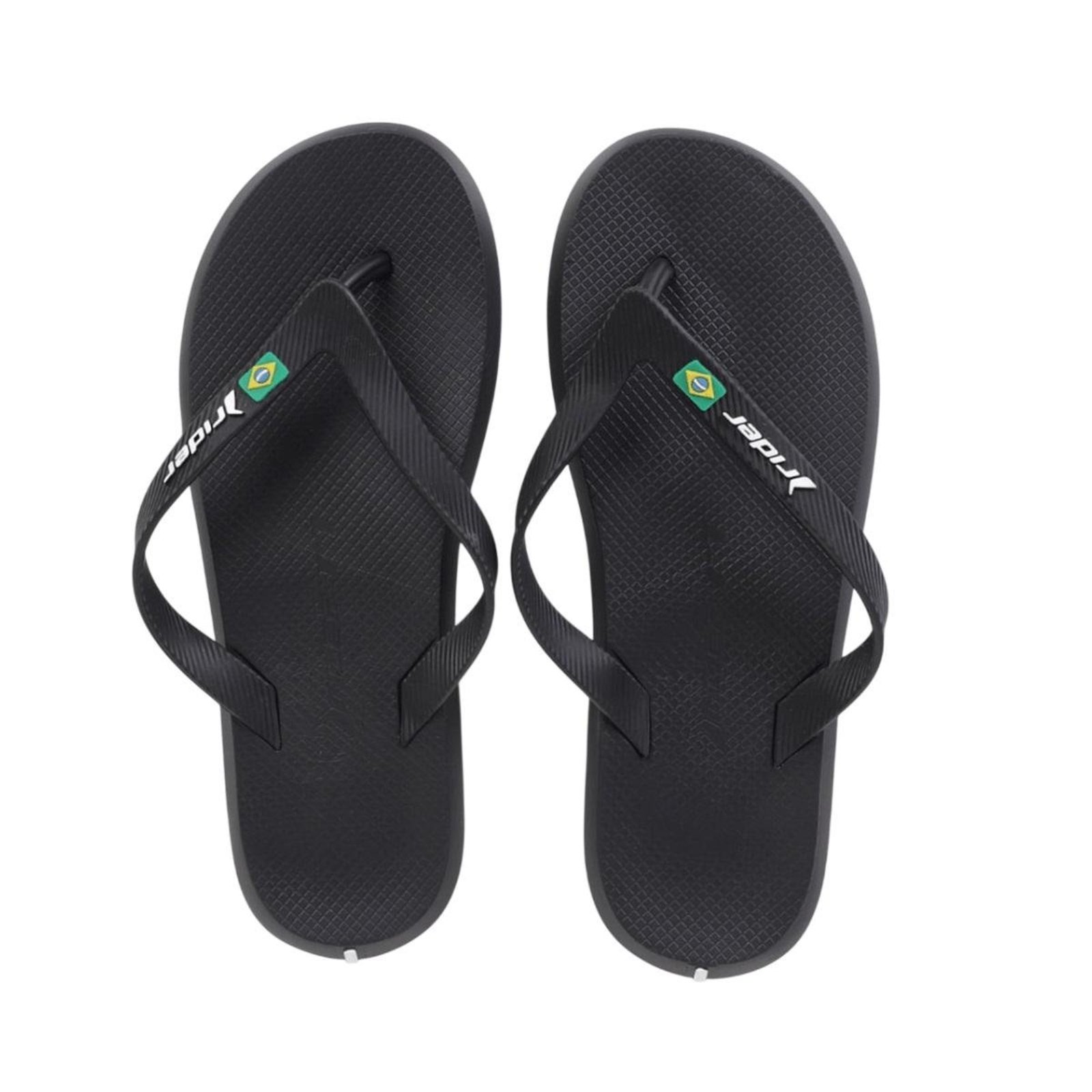 Chinelo Masculino Rider R1 Brasil Preto