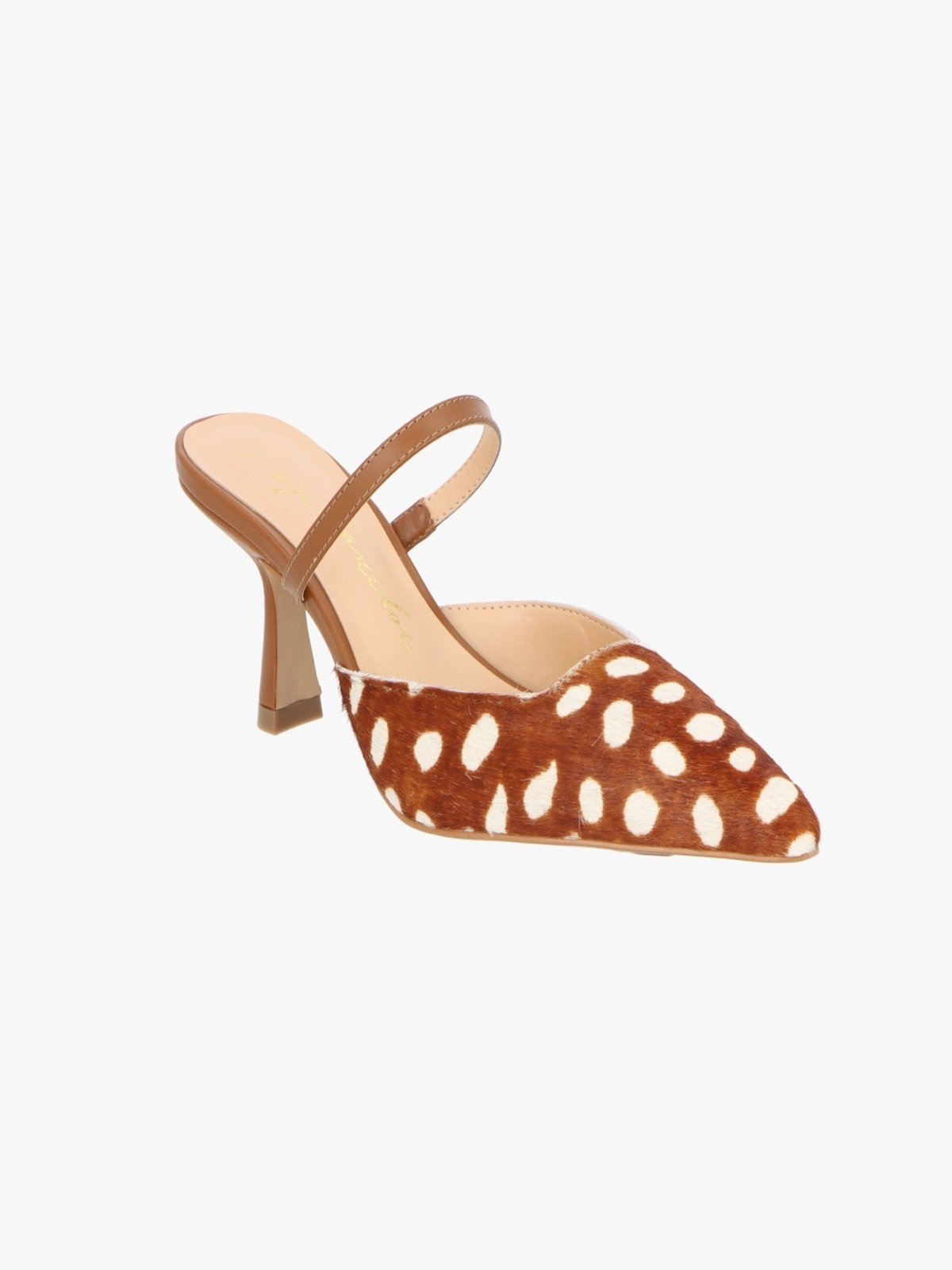Scarpin Luiza Barcelos Animali Bambi Caramelo