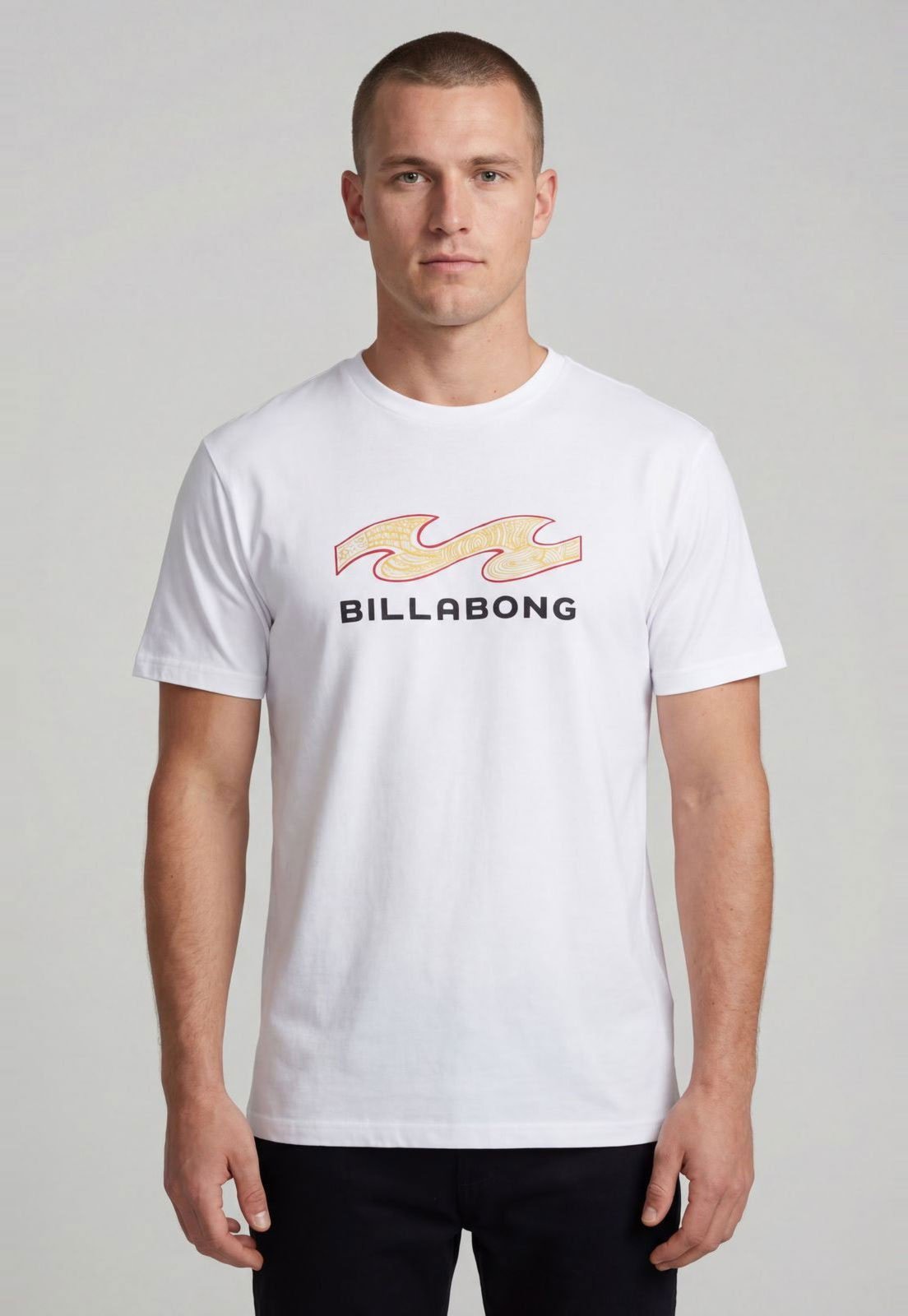 Camiseta Masculina Billabong Fragment Branca