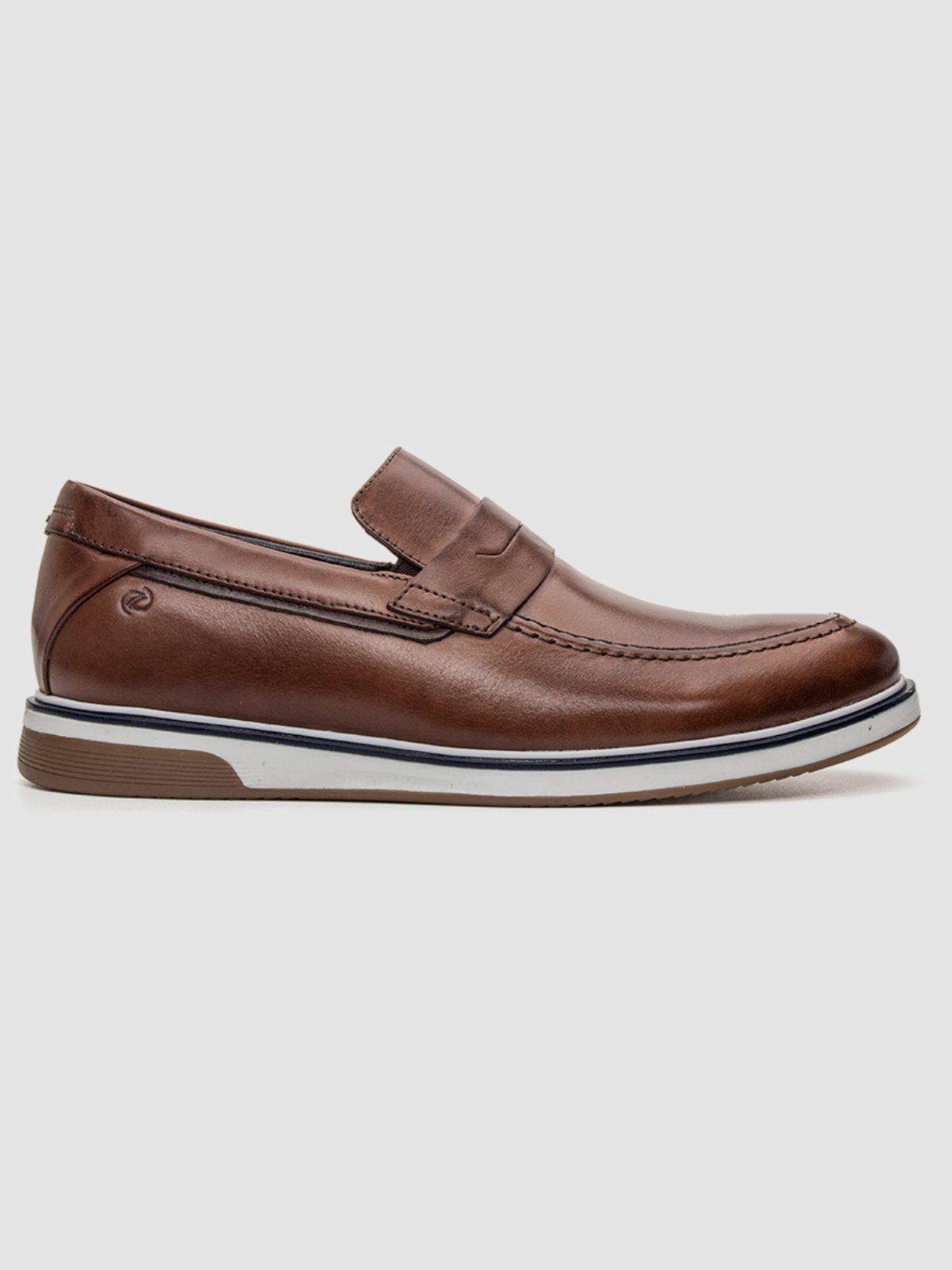 Sapato Masculino Marrom Claro Casual Couro Original Conforto E Estilo Sky Sofisticação E Estilo Zapattero