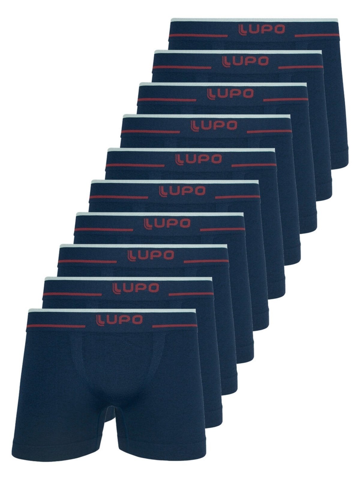 Cueca Boxer Lupo 733-004 Azul Marinho