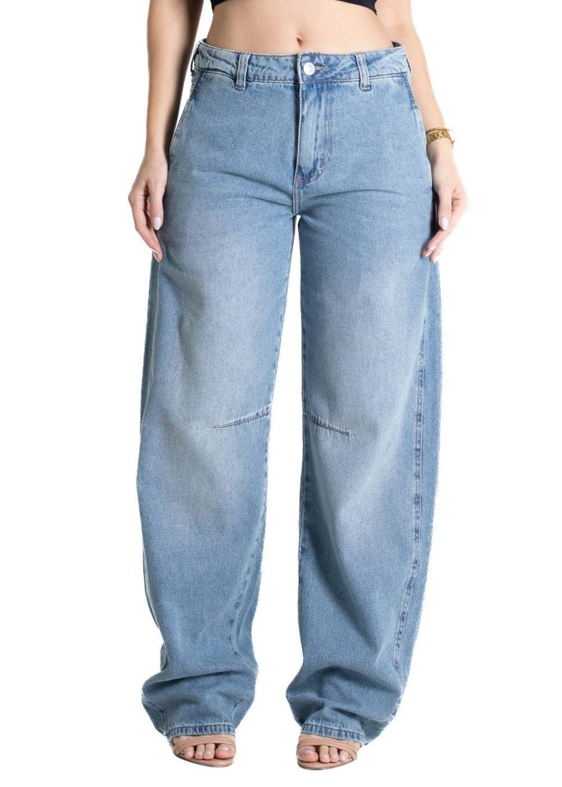 Calça Jeans Sawary Barrel – 280502 – Azul – Sawary