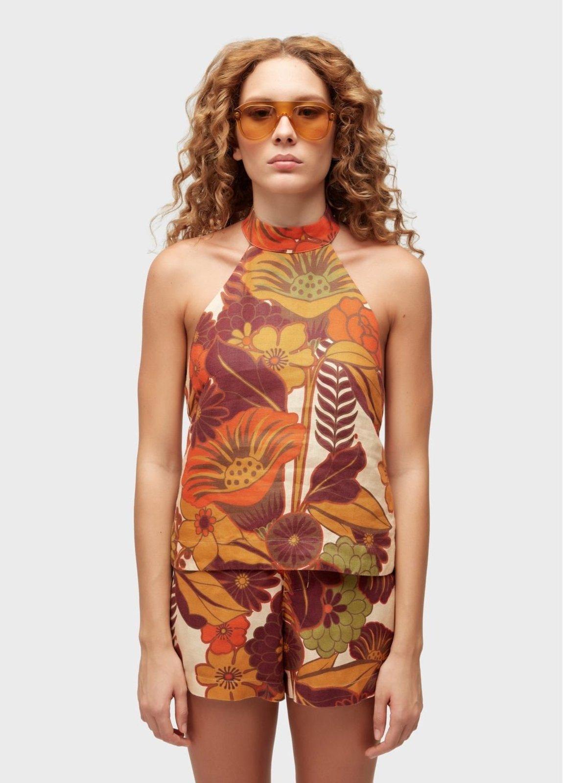 Vista 2 Blusa gola garden party Osklen off-white Osklen off-white